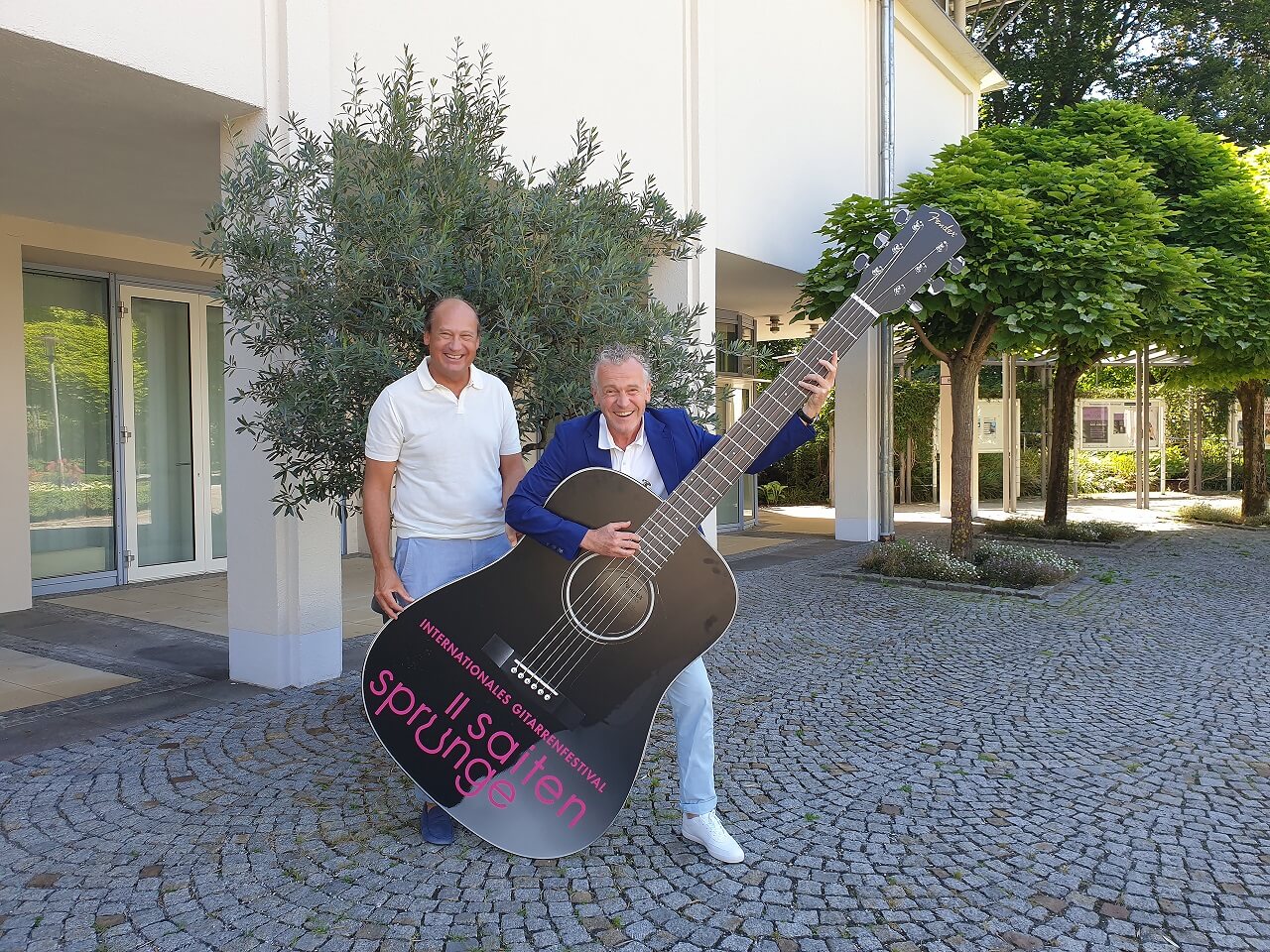 Doppelspitze Künstlerische Leitung Internationales Gitarrenfestival Saitensprünge Bad Aibling