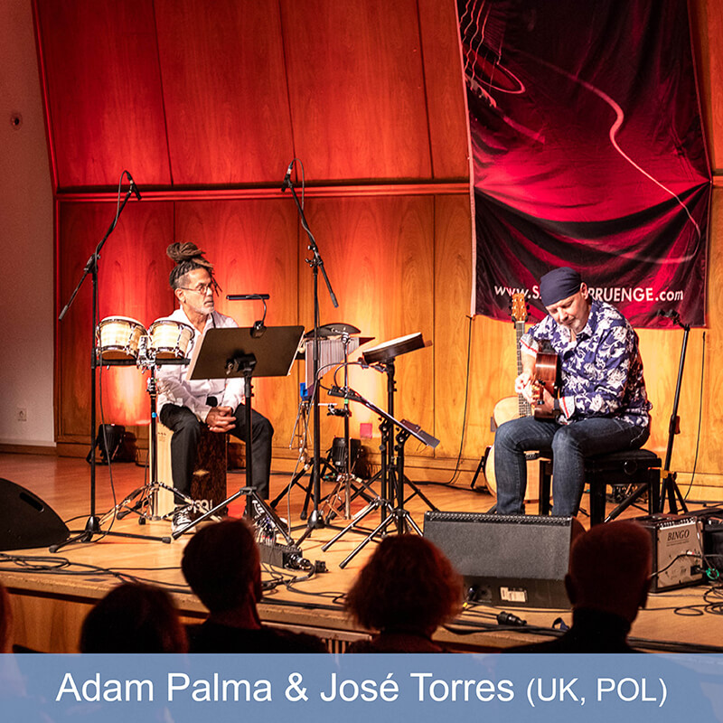 Adam Palma und José Torres beim Gitarrenfestival Saitensprünge 2023 in Bad Aibling