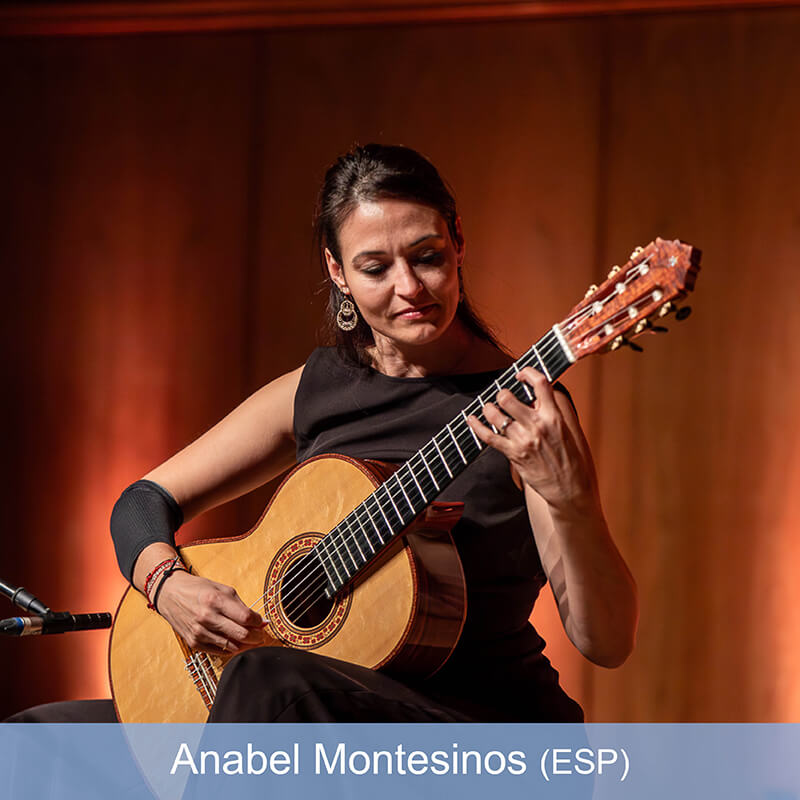 Anabel Montesinos beim Gitarrenfestival Saitensprünge 2023 in Bad Aibling