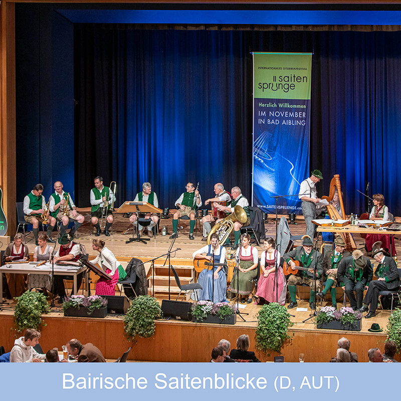 Bairische Saitenblicke beim Gitarrenfestival Saitensprünge 2023 in Bad Aibling