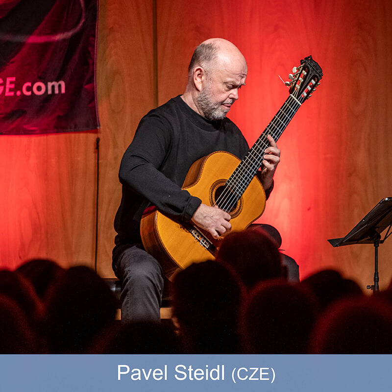 Pavel Steidl beim Gitarrenfestival Saitensprünge 2023 in Bad Aibling