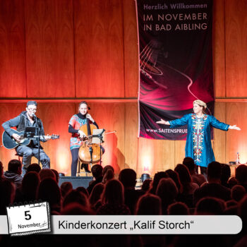 Kinderkonzert beim Gitarrenfestival Saitensprünge 2023