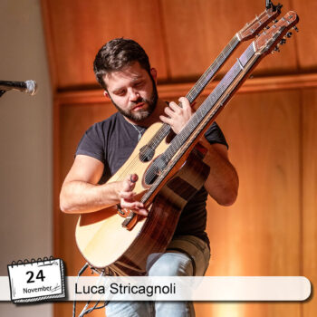 Luca Stricagnoli beim Gitarrenfestival Saitensprünge 2023
