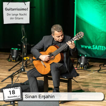 Sinan Ersahin bei Guitarrissimo - Gitarrenfestival Saitensprünge 2023