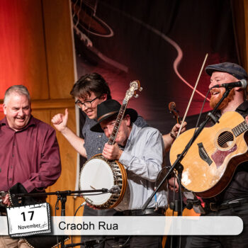 Die irische Band Craobh Rua live beim Gitarrenfestival Saitensprünge 2024