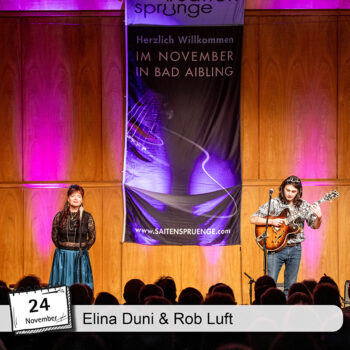 Elina Duni und Rob Luft live beim Gitarrenfestival Saitensprünge 2024