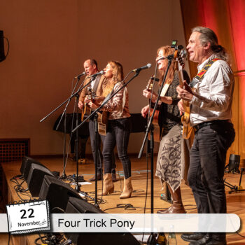 Die Band Four Trick Pony live beim Gitarrenfestival Saitensprünge 2024