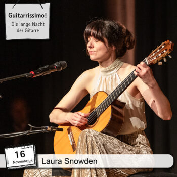 Laura Snowden bei Guitarrissimo - Gitarrenfestival Saitensprünge 2024