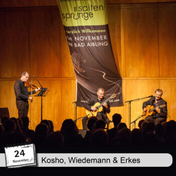 2019_Kosho-Wiedemann-Erkes Kosho, Wiedemann und Erkes live in Bad Aibling 2019