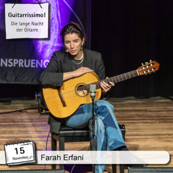 2025-Farah Erfani Farah Erfani live beim Gitarrenfestival Saitensprünge 2025