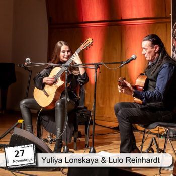 2025-Yuliya-Lonskaya-Lulo-Reinhardt Yuliya Lonskaya und Lulo Reinhardt live beim Gitarrenfestival Saitensprünge 2025