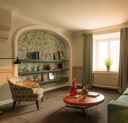 Hotel Das Lindner Sessel auf Zimmer