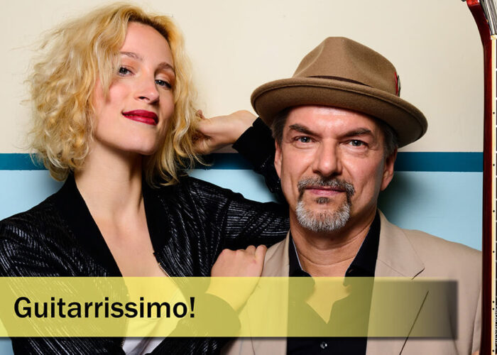 Slider-Künster-Guitarrissimo Katja Ohde und Michael "Kosho" Koschorreck